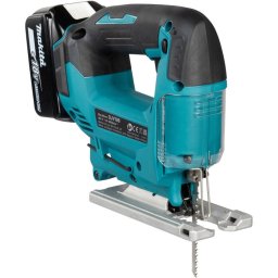 Fierastrau electric Makita cordless jigsaw DJV186Z, 18 volts, blue/black, without battery and charger