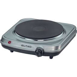Plita Rommelsbacher single hotplate ELTAC EK 18 silver/black, 1,500 watts, cooking surface O 18cm