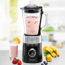Mixer Rommelsbacher MX 1260 stand mixer, black/stainless steel, 1200 watts, 1.5 liters