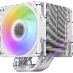 Scythe Mugen 6 Dual Fan White ARGB Edition, CPU cooler white, 120 mm
