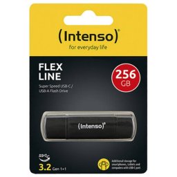 Memorie USB Intenso Flex Line 256GB USB-C Black