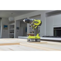 Masina de gaurit Ryobi ONE+ cordless impact drill R18PD5-220S, 18Volt (green/black, 2x Li-ion battery 2.0Ah)