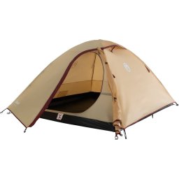 Cort Camping Coleman Darwin 3 Summer Camping Tent 3 Person Beige Dark Red