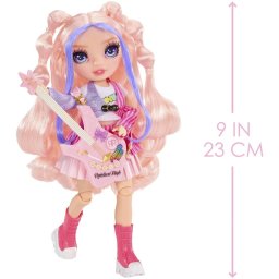 Papusa MGA Entertainment Rainbow High Jr Trupa Rock Bella