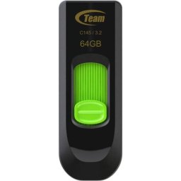 Memorie USB Team Group C145 64GB USB A 3.2 Gen1 Negru Verde