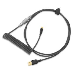 Cablu Pentru Tastatura Redragon Coiled Aviator USB-C Negru