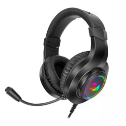 Casti Gaming Redragon Hylas USB Iluminare RGB Negre