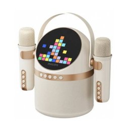 Boxa Portabila Philips Bluetooth 10W Karaoke Bej