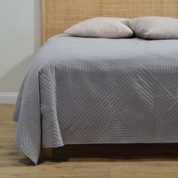 Cuvertura Pat home&you MINICOT Bumbac 200x220CM Gri