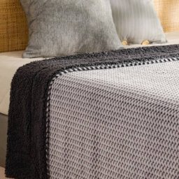 Patura home&you PORKO 150x200CM Poliester Gri Inchis