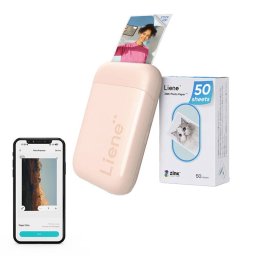 Imprimanta Foto Liene Portabila Pearl 2x3Inch Roz