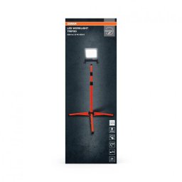 Proiector LED Osram 000004099854572234 cu Stativ Worklight Tripod 50W,220-240V 4500lm Lumina Neutra(4000K) IP65/IK06/IP44 Inaltime Ajustabila 1.8m Aluminiu