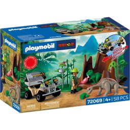 Set de Constructie PLAYMOBIL Dinozauri Ascunzatoare de dinozauri 58 piese +4 ani