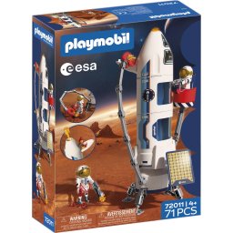 PLAYMOBIL Racheta De Cercetare Pentru Marte 72011 4 Ani+