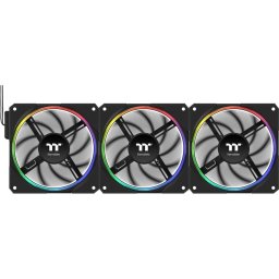 Ventilator Thermaltake TS 120 EX RGB (black, pack of 3, 120 mm)