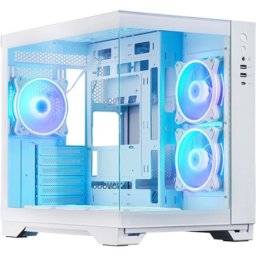 Carcasa Chieftec GM-30W-TG-OP Visio Alb