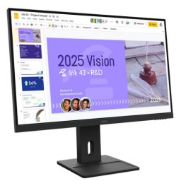 Monitor Lenovo 64BDGAT4EU ThinkVision E27Q-40 27inch 2560 x 1440pixeli 4ms GtG Negru