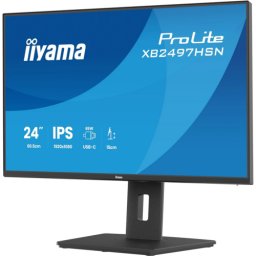 Monitor Iiyama ProLite XB2497HSN-B1 23.8inch 1920 x 1080pixeli Negru