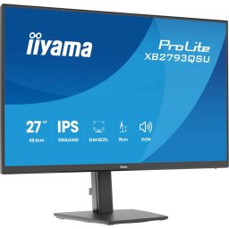 Monitor Iiyama XB2793QSU-B1 LED -B1 27inch 2560 x 1440 75Hz IPS Negru