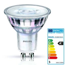 Bec Philips CorePro LEDspot 5W GU10 - 36Â° 840 4000K dimmable natural light