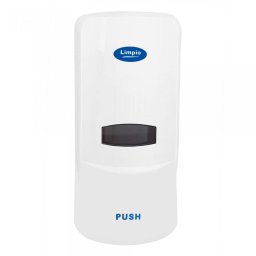 Dispenser Sapun Limpio SD1000W2 ABS Sistem Dozare Profesional Sistem Antifurt 1000ml Alb
