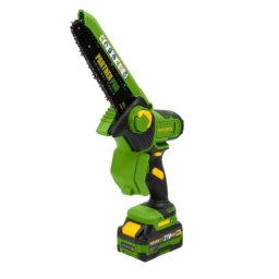 Mini Fierastrau cu Lant si Acumulator PartnerPro PPBS-84 Brushless 21V/4Ah Indicator Sarcina