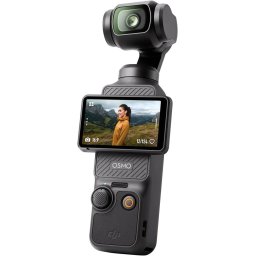 Camera Video de Actiune DJI Osmo Pocket 3 Standard Combo Display Tactil 2Inch Senzor CMOS 1Inch 4K Ultra HD Stabilizare 3 Axe Wi-Fi Bluetooth Accesorii Negru