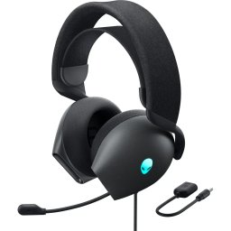 Casti Gaming cu Fir Dell Alienware AW520H Microfon Dark Side of the Moon