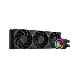 Cooler Procesor Cu Lichid ID-Cooling FX360 LCD PE Negru Cu Display