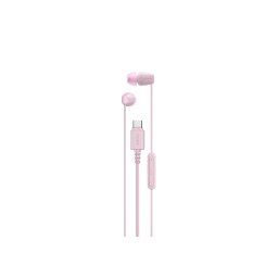 Casti Intraauriculare Sony IERâEX15C cu Microfon USBâC Roz