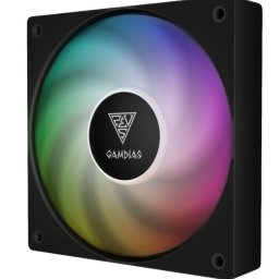 Ventilator Gamdias Notus M1-1201 120mm Negru Iluminare ARGB