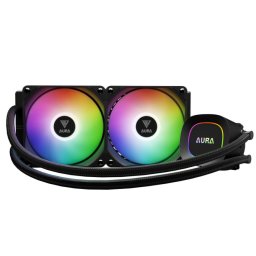 Cooler Procesor Cu Lichid Gamdias Aura GL240 Lite Negru