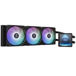 Cooler Procesor Cu Lichid Gamdias Aura GL360 LCD Negru Iluminare ARGB