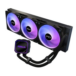 Cooler Procesor Asrock Pro 360 ARGB Cooling Negru