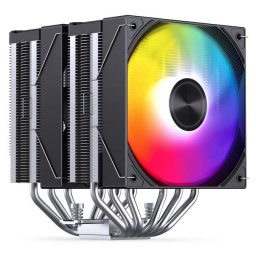 Cooler Procesor Jonsbo CA80 Dual-Tower 2 x 120mm PWM ARGB Negru