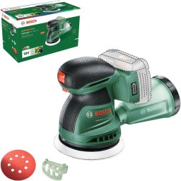 Bosch Bosch Powertools Powertools cordless eccentric sander UniversalOrbit 18V-20 solo, 18Volt (green, without battery and charger, POWER FOR ALL ALLIANCE)
