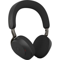 Casti Jabra Evolve3 75 (black, UC, USB-A Bluetooth adapter, wireless charging pad)