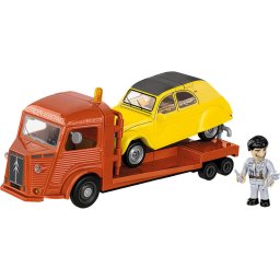 Jucarie Cobi Citroen Type H Car Transporter +7 ani