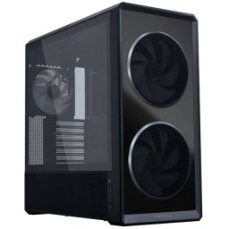 Carcasa Lian Li LANCOOL 217 INF Midi-Tower Tempered Glass RGB Negru