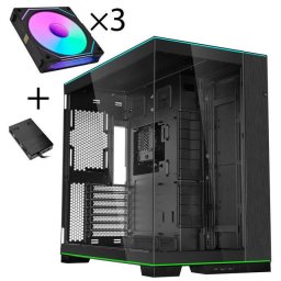 Carcasa Lian Li O11 Dynamic EVO RGB Midi-Tower ARGB Tempered Glass Negru
