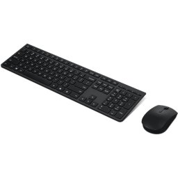 Kit Tastatura si Mouse Lenovo Professional Wireless Rechargeable Combo AI Layout US English Negru/Gri