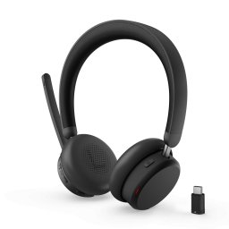 Casti Office cu Microfon Lenovo Dual-Mode Wireless ANC Headset 6550 USB-C Teams Negru