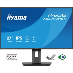 Monitor Iiyama XB2797HSN-B1 27inch LCD USB-C 4MS FULL HD 1920X1080 Negru