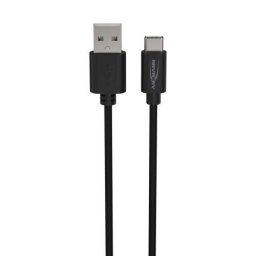 Cablu de Date si Incarcare Ansmann USB-A/USB-C 1m Negru