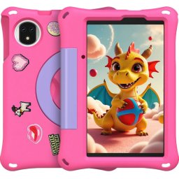 Tableta pentru Copii Ulefone Tab A9 Pro Kids 4G WiFi 4GB RAM 128GB 8.68-inch 90Hz GPS Dual Stereo Speakers Android 15 Roz