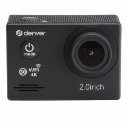 Camera Video de Actiune Denver ACK-8064 4K Senzor CMOS 8MP Baterie 1050mAh Wi-Fi Carcasa Impermeabila IPX4 Negru