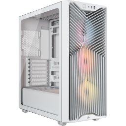 Carcasa Corsair 3200D RS ARGB Mid-Tower ATX 3 Ventilatoare Incluse RS120 ARGB Alb