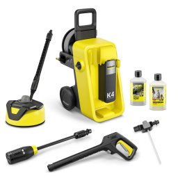 Aparat de Spalat cu Presiune Karcher K 4 Comfort Premium Home (1.324-753.0) Debit 420L/H 1800W Galben/Negru