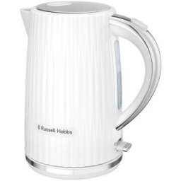 Fierbator de Apa Russell Hobbs Eden 2400W 1.7l Filtru Anticalcar Alb