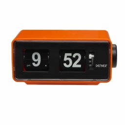 Radio Denver CR-425 PLL FM Ceas Retro Alarma Portocaliu